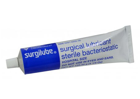 surgilube for penis plugs